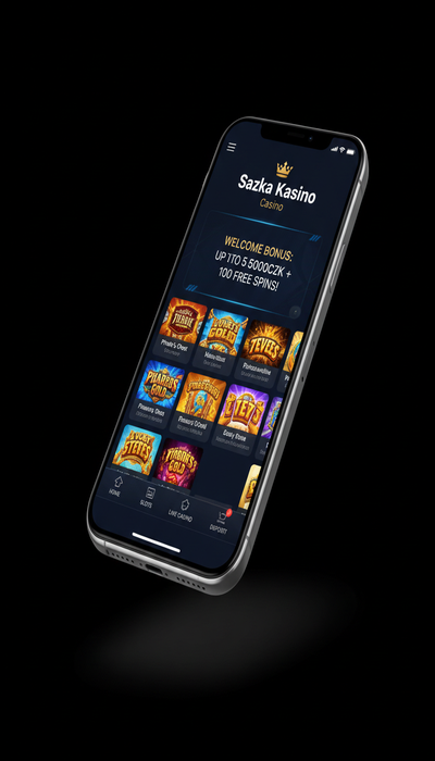 Sazka Kasino Casino on Smartphone