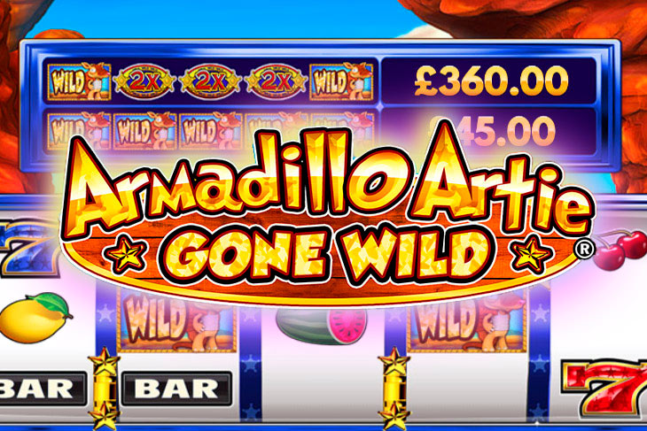 Armadillo Artie Gone Wild - DWG slot at Sazka Kasino Casino