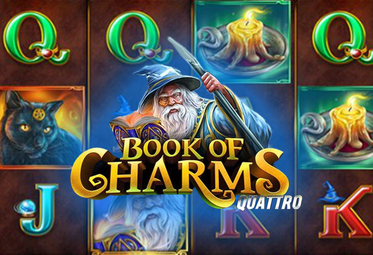 Book of Charms Quattro - Stakelogic slot at Sazka Kasino Casino