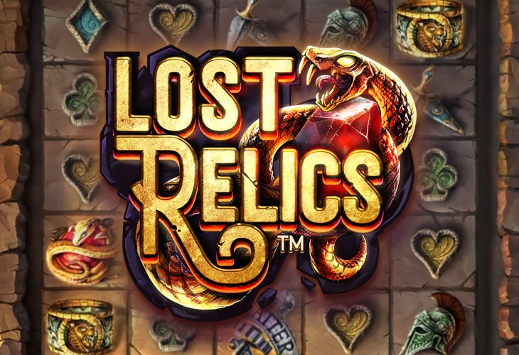 Lost Relics - NetEnt slot at Sazka Kasino Casino