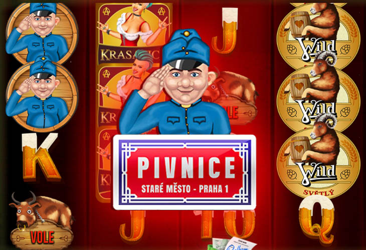 Pivnice - 5MEN slot at Sazka Kasino Casino
