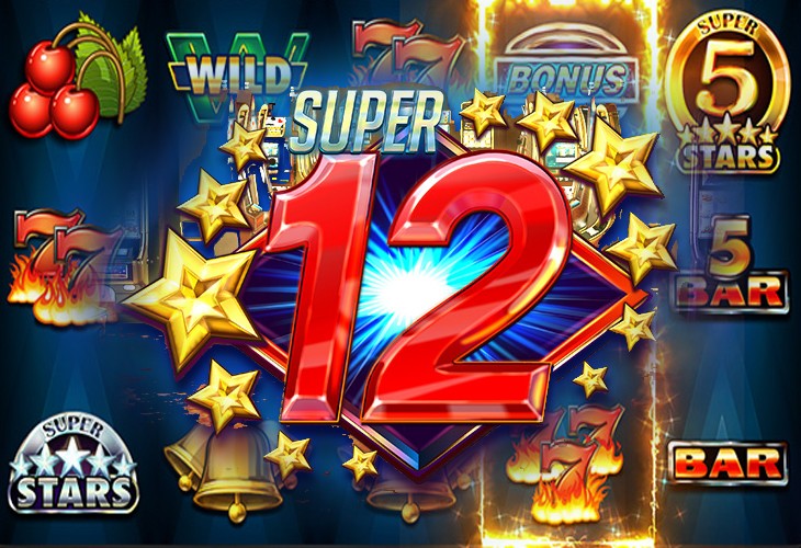 Super 12 Stars - Red Rake slot at Sazka Kasino Casino