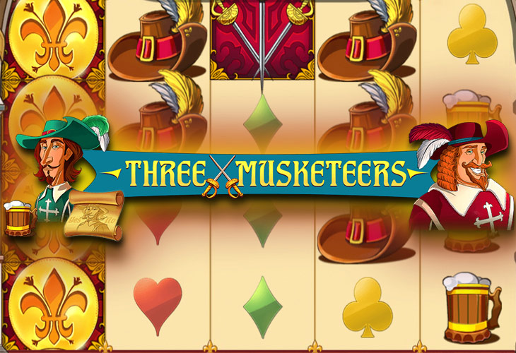 Three Musketeers - Red Tiger Gaming slot at Sazka Kasino Casino